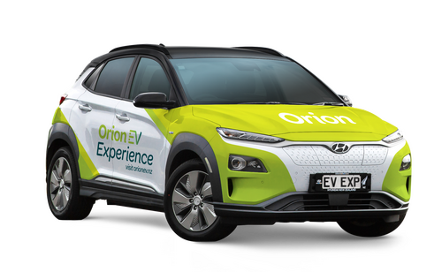 Hyundai Kona for Orion EV Experience